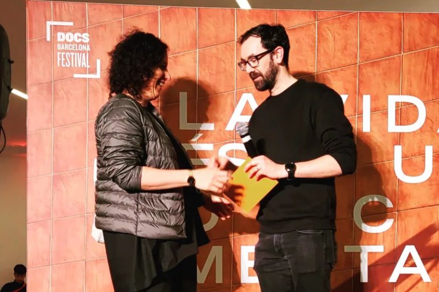 IDF awarded project New Adam at Docs Barcelona festival